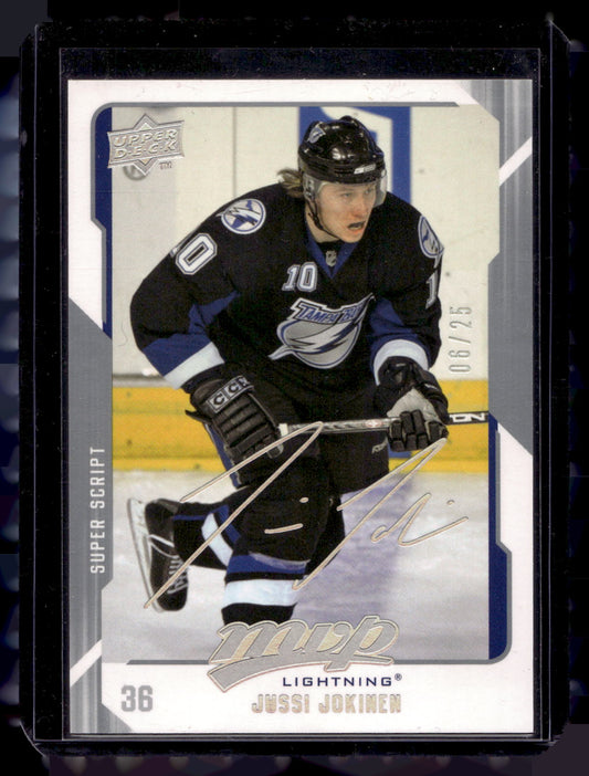 2008-09 Upper Deck MVP - Super Script - Jussi Jokinen #268 /25