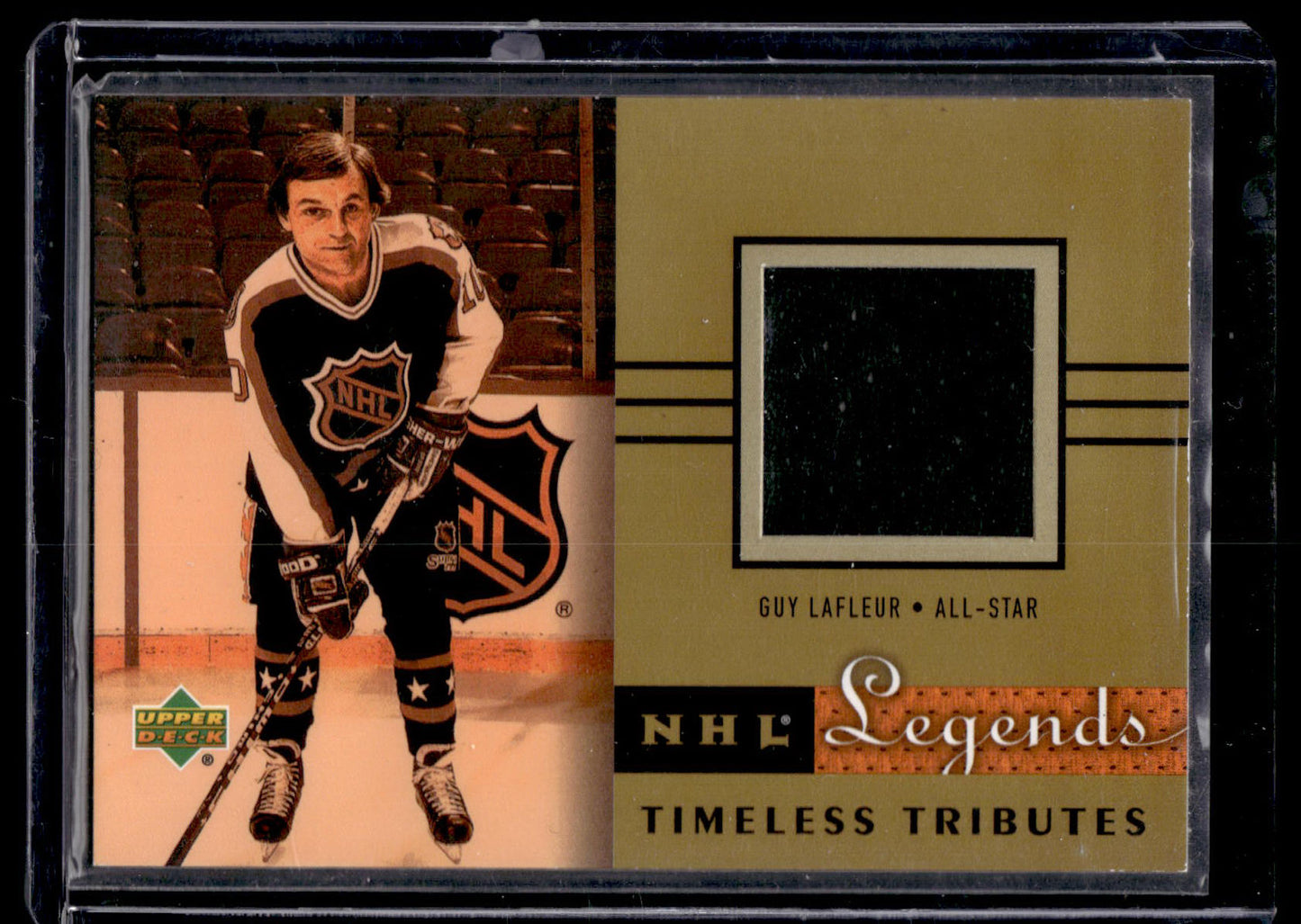 2001-02 Upper Deck Legends - Timeless Tributes Jerseys Guy Lafleur #TT-GL