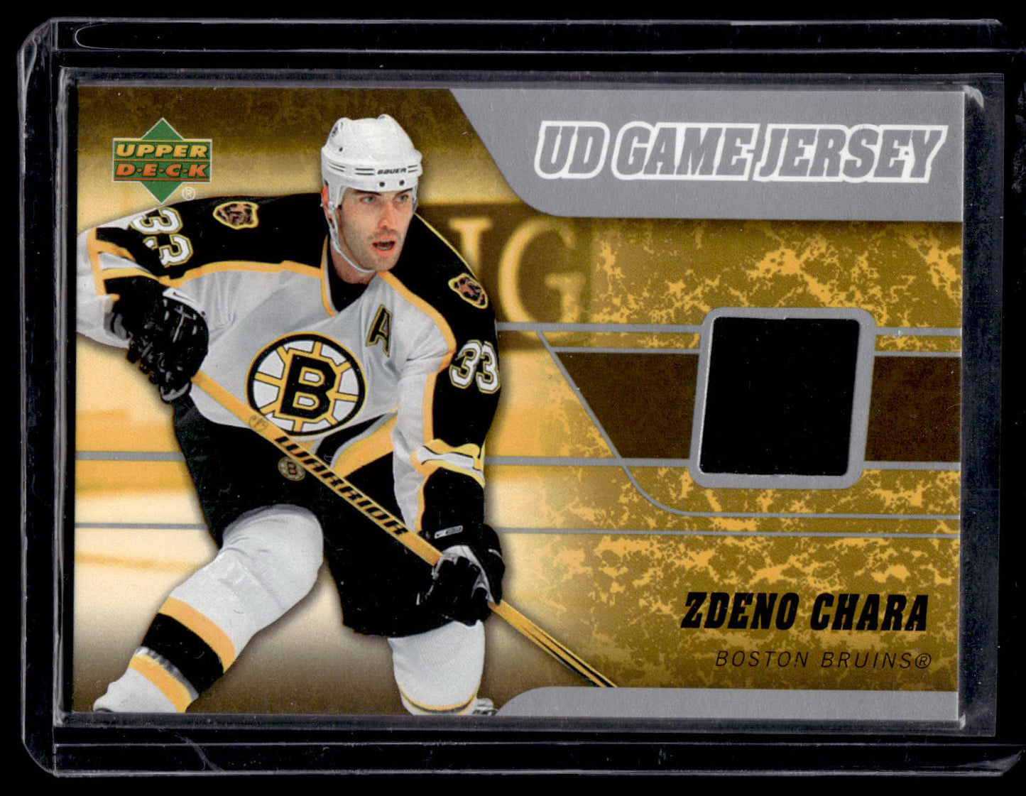2006-07 Upper Deck - UD Game Jersey Zdeno Chara #J2-ZC