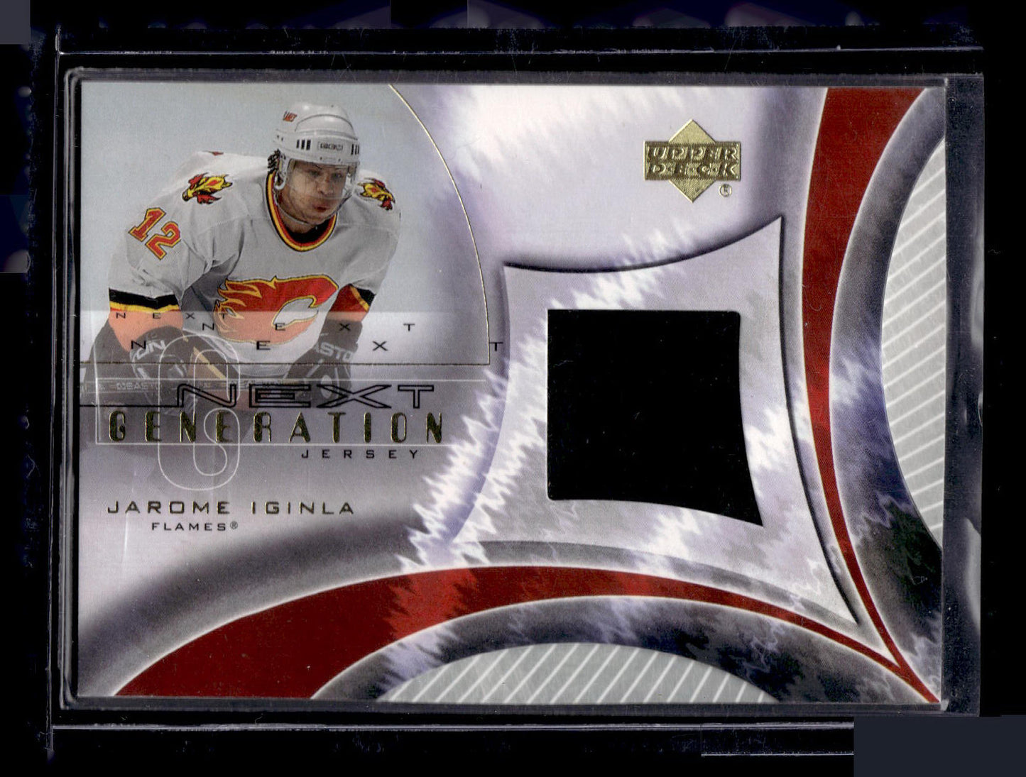 2001-02 Upper Deck - Next Generation Jerseys Jarome Iginla #NG-JI