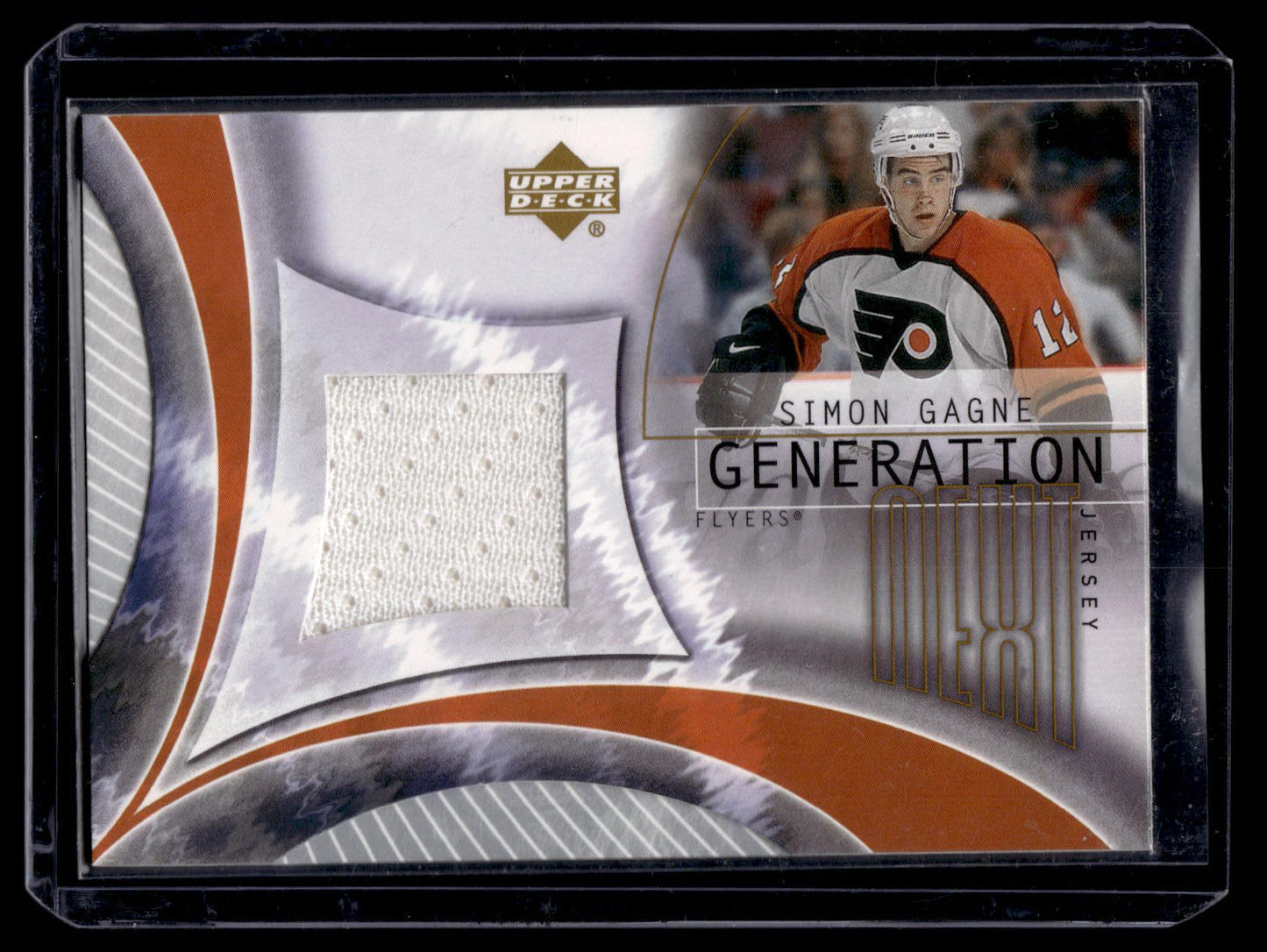 2001-02 Upper Deck - Generation Next Jerseys Simon Gagne #GN-SG