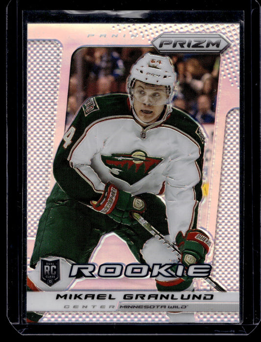 2013-14 Panini Prizm - Silver Prizm - Mikael Granlund #250 RC