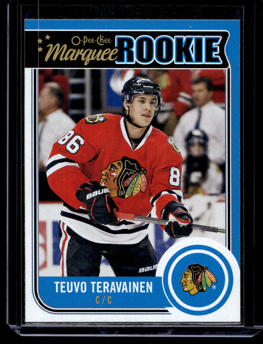 2014-15 O-Pee-Chee - Marquee Rookie - Teuvo Teravainen #507 RC