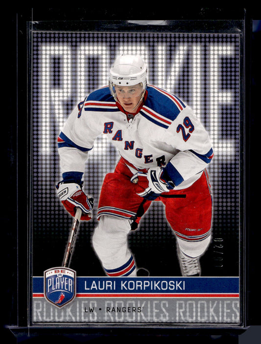 2008-09 Upper Deck Be a Player - Lauri Korpikoski #242 /99 RC
