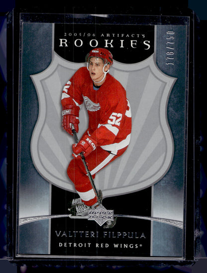 2005-06 Upper Deck Artifacts - Valtteri Filppula #275 /750 RC