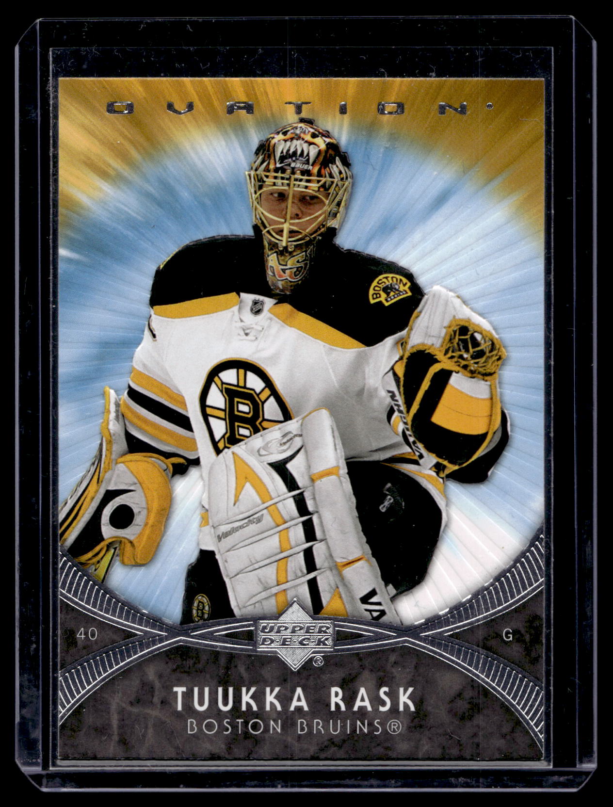 2007-08 Upper Deck Ovation - Tuukka Rask #217 RY