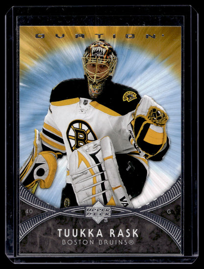 2007-08 Upper Deck Ovation - Tuukka Rask #217 RY
