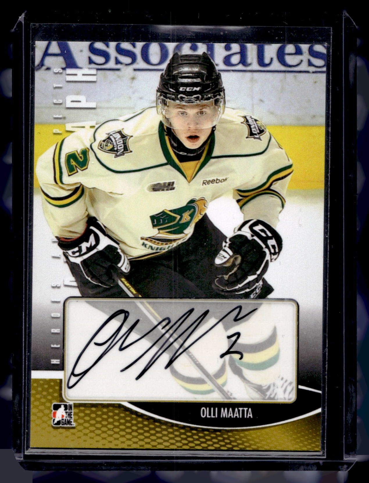 2012-13 In the Game Heroes and Prospects - Autographs Olli Määttä #A-OM
