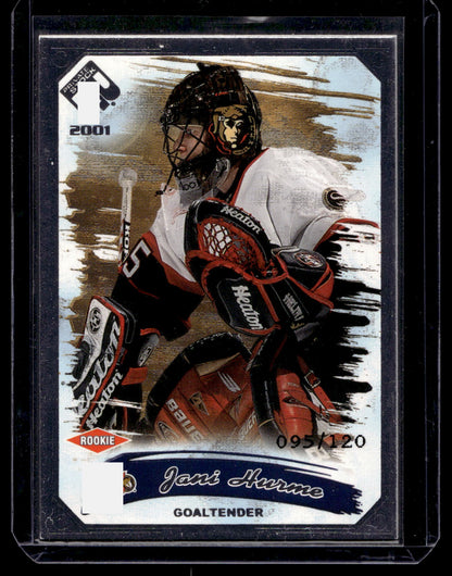 2000-01 Pacific Private Stock - Silver - Jani Hurme #133 /120 RC