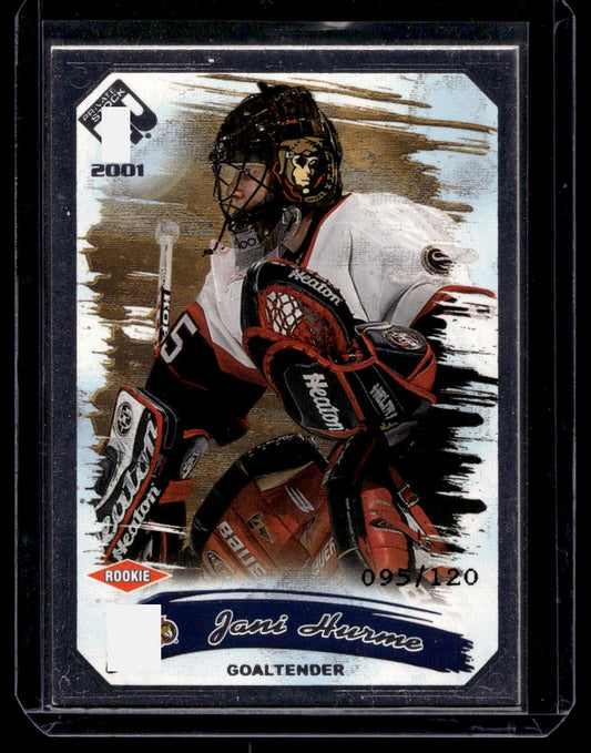 2000-01 Pacific Private Stock - Silver - Jani Hurme #133 /120 RC