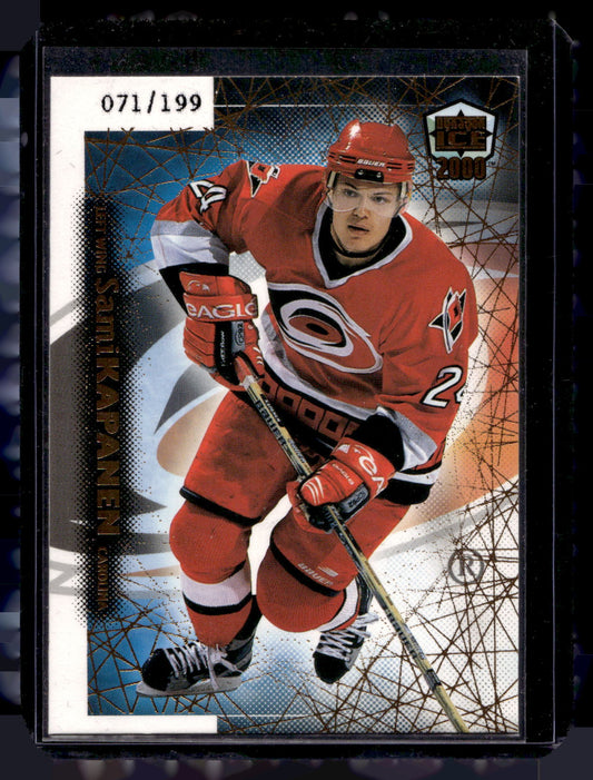 1999-00 Pacific Dynagon Ice - Gold - Sami Kapanen #42 /199