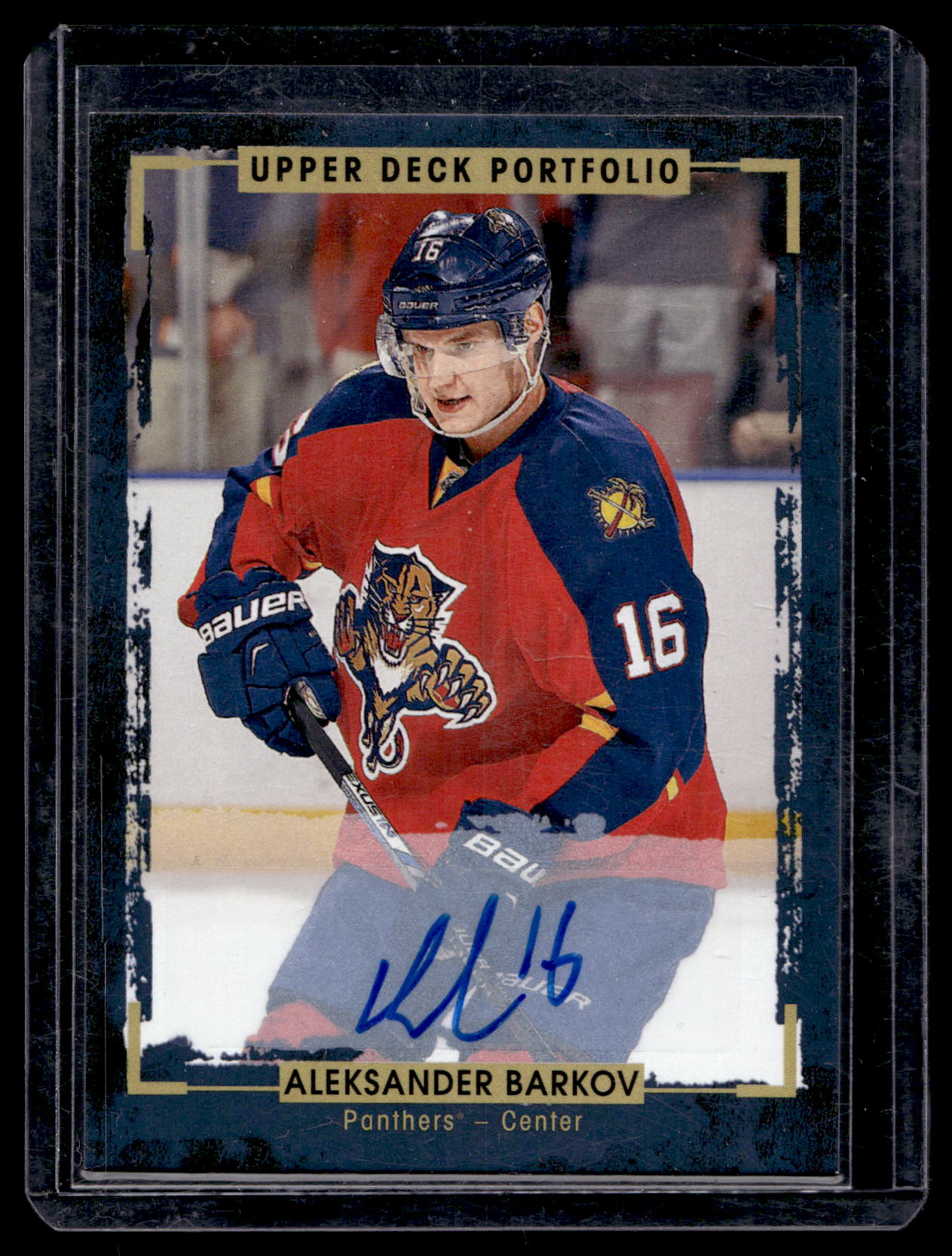 2015-16 Upper Deck Portfolio - Autographs Aleksander Barkov #180