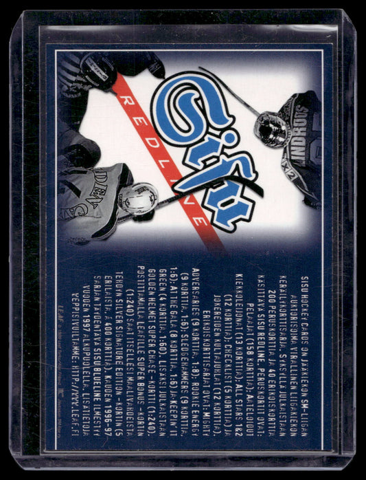 1996-97 Sisu Redline Promo - Mika Kortelainen