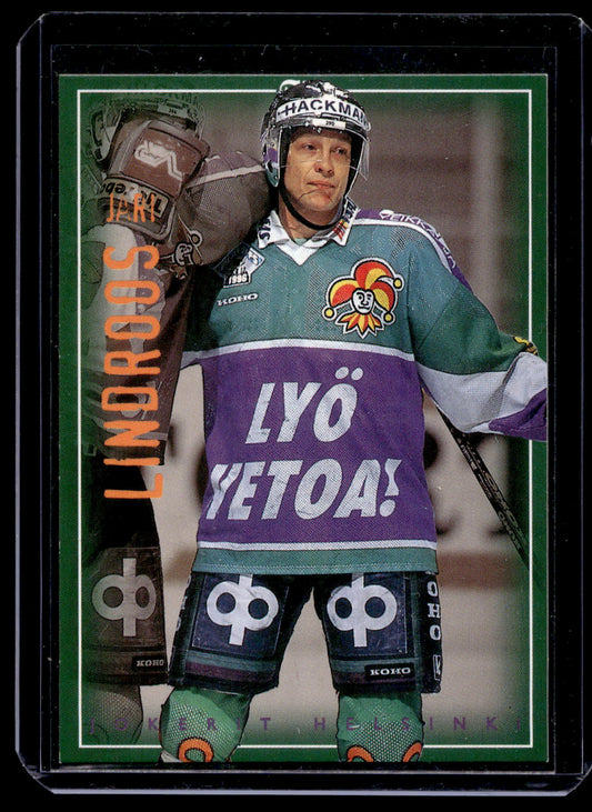 1996-97 Sisu Redline Promo - Jari Lindroos