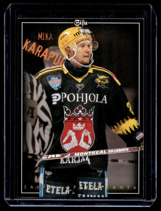 1996-97 Sisu Redline Promo - Mika Karapuu