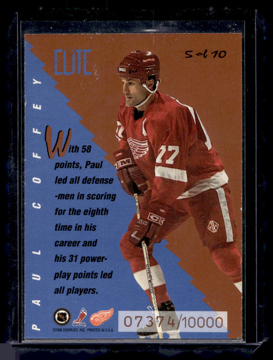 1995-96 Donruss - Elite Series - Paul Coffey #5 /10000