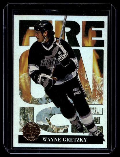 1994-95 Leaf - Fire on Ice - Wayne Gretzky #4