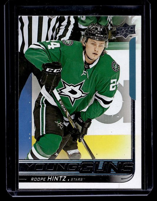 2018-19 Upper Deck Young Guns - Roope Hintz #202 RC