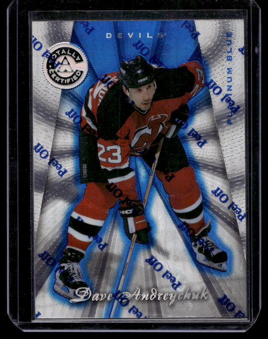 1997-98 Pinnacle Totally Certified - Executive Master Set - Platinum Blue - Dave Andreychuk #69 XXXX/3099