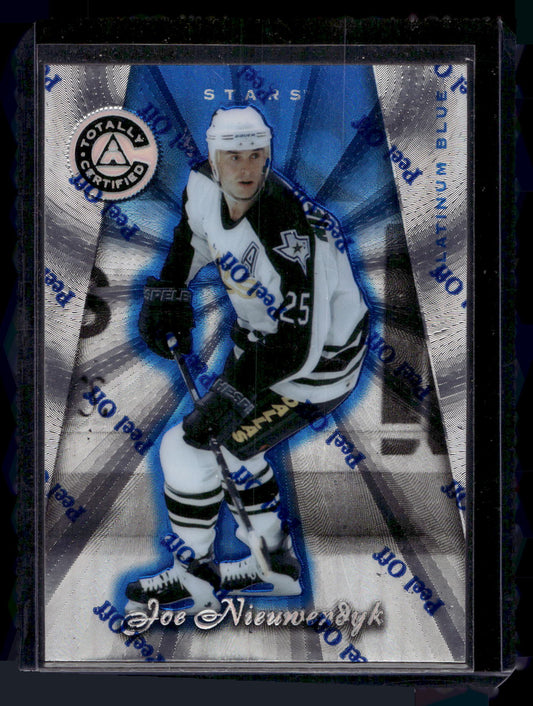 1997-98 Pinnacle Totally Certified - Executive Master Set - Platinum Blue - Joe Niewendyk #76  XXXX/3099
