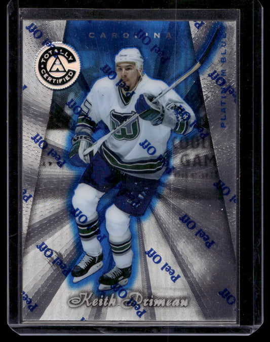 1997-98 Pinnacle Totally Certified - Executive Master Set - Platinum Blue - Keith Primeau #57  XXXX/3099