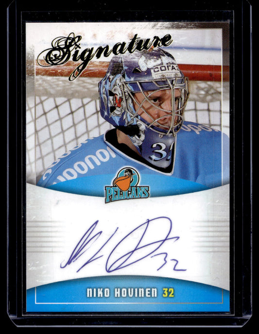 2010-11 Cardset Signature - Niko Hovinen /125