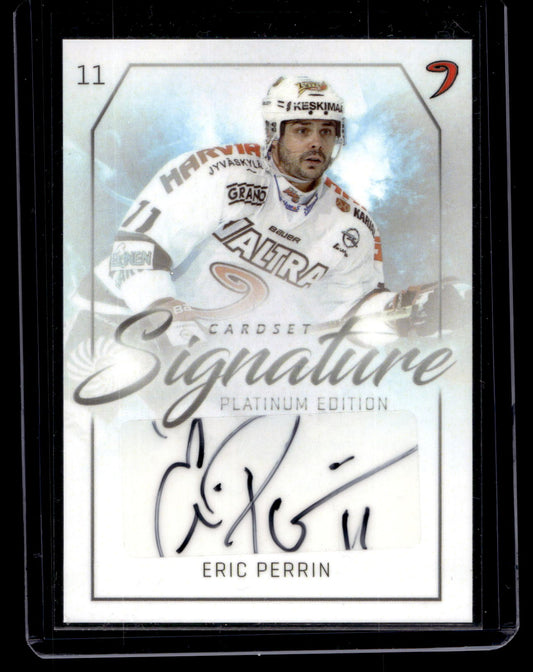 2018-19 Cardset Signature Platinum Edition - Eric Perrin /125