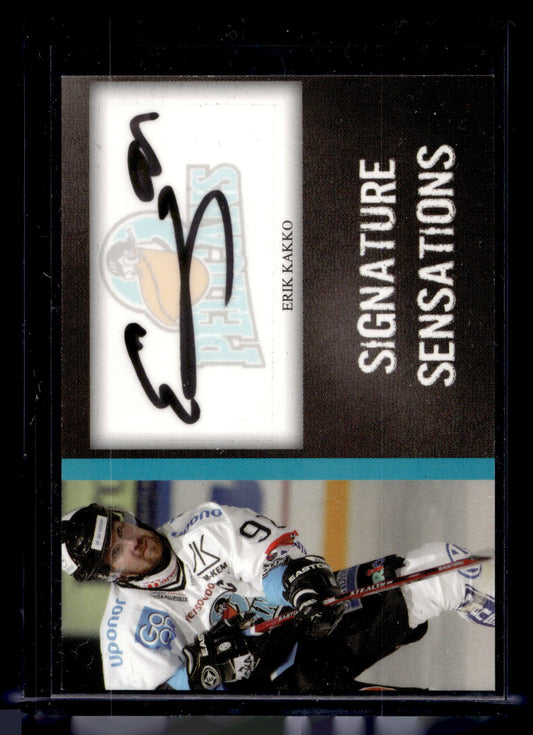 2007-08 Cardset Signature Sensations - Erik Kakko /85