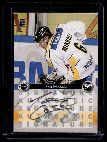 2008-09 Cardset Signature - Ilkka Mikkola /125