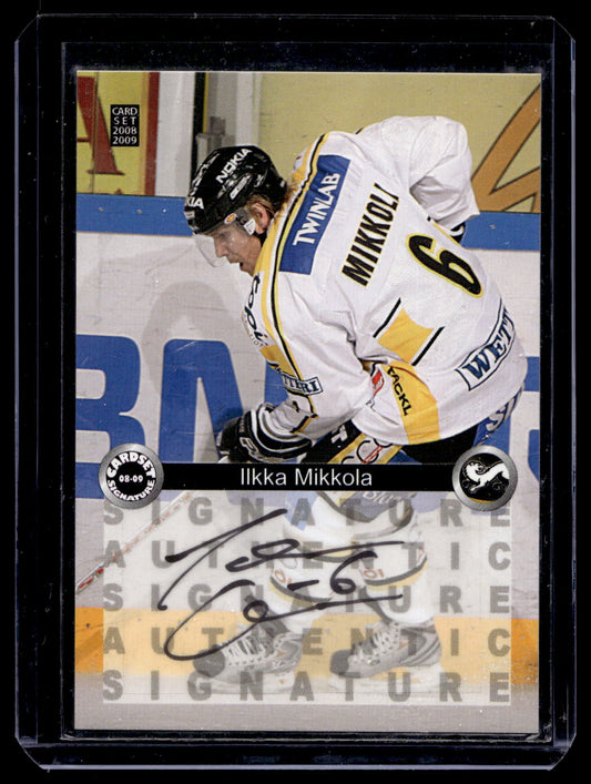 2008-09 Cardset Signature - Ilkka Mikkola /125