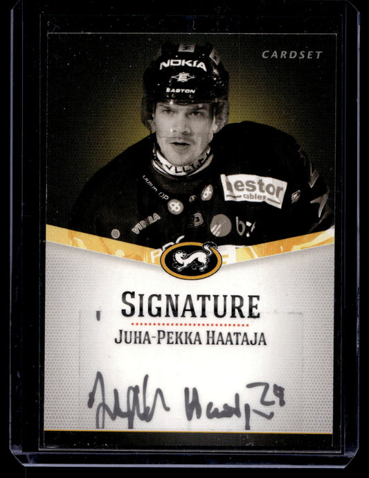 2012-13 Cardset Signature - Juha-Pekka Haataja /125