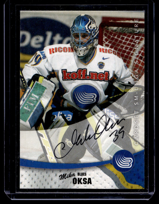 2004-05 Cardset Signature - Mika Oksa