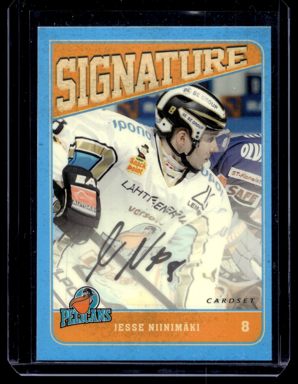 2013-14 Cardset Signature - Jesse Niinimäki /128