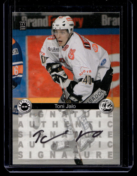 2008-09 Cardset Signature - Toni Jalo /125
