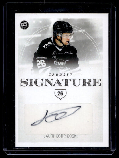 2019-20 Cardset Signature - Lauri Pajuniemi /125