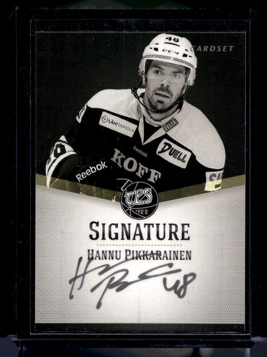 2012-13 Cardset Signature - Hannu Pikkarainen /125