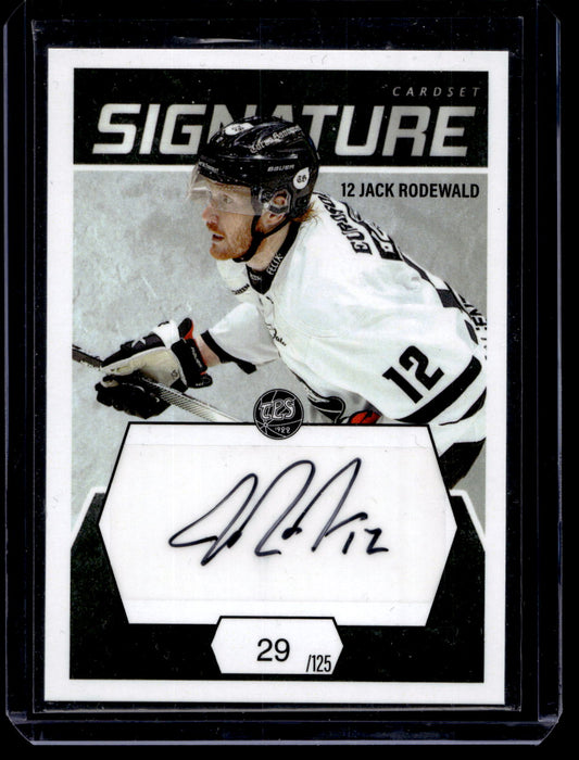 2021-22 Cardset Signature - Jack Rodewald /125