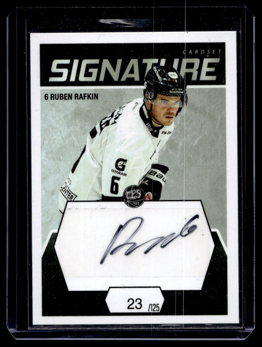 2021-22 Cardset Signature - Ruben Rafkin /125