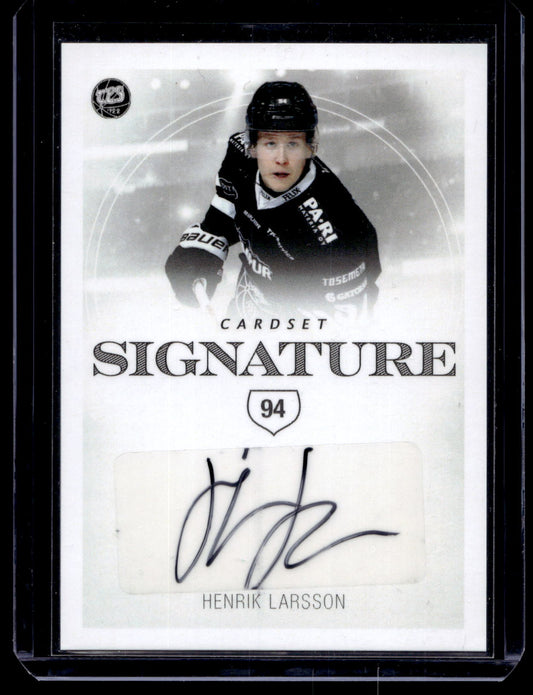 2019-20 Cardset Signature - Henrik Larsson /125