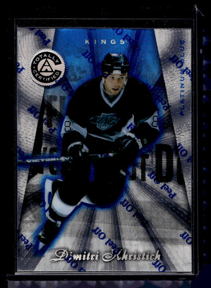1997-98 Pinnacle Totally Certified - Executive Master Set - Platinum Blue - Dimitri Khristich #126 XXXX/3099