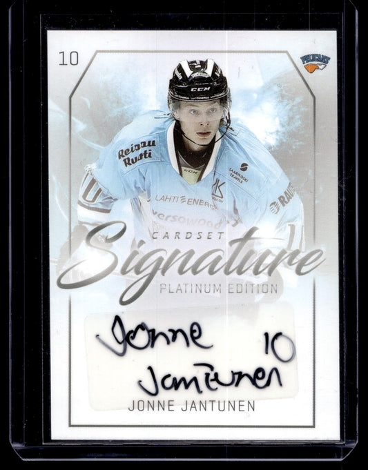 2018-19 Cardset Signature Platinum Edition - Jonne Jantunen /125