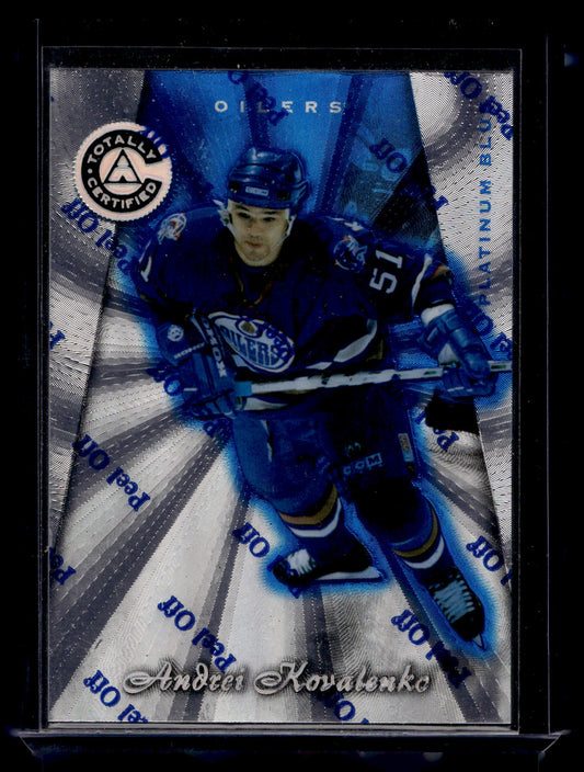 1997-98 Pinnacle Totally Certified - Executive Master Set - Platinum Blue - Andrei Kovalenko #106 XXXX/3099