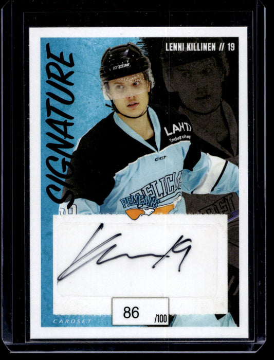 2022-23 Cardset Signature - Lenni Killinen /100