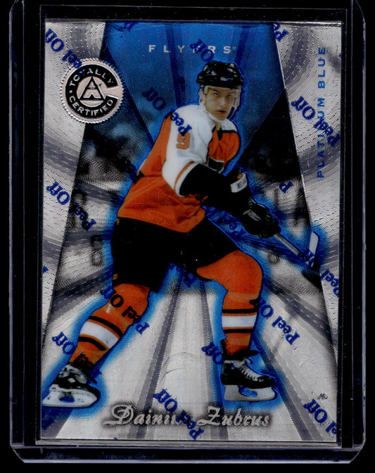 1997-98 Pinnacle Totally Certified - Executive Master Set - Platinum Blue - Dainius Zubrus #116 XXXX/3099