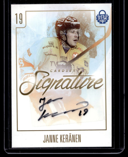 2017-18 Cardset Signature - Janne Keranen /125