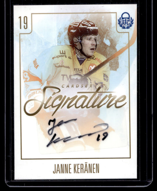 2017-18 Cardset Signature - Janne Keranen /125