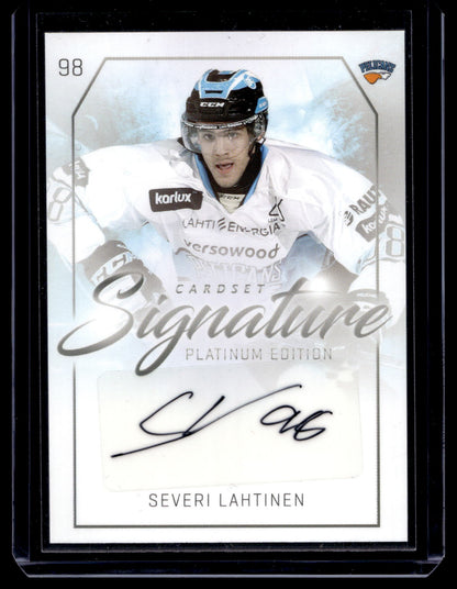 2018-19 Cardset Signature Platinum Edition - Severi Lahtinen /125