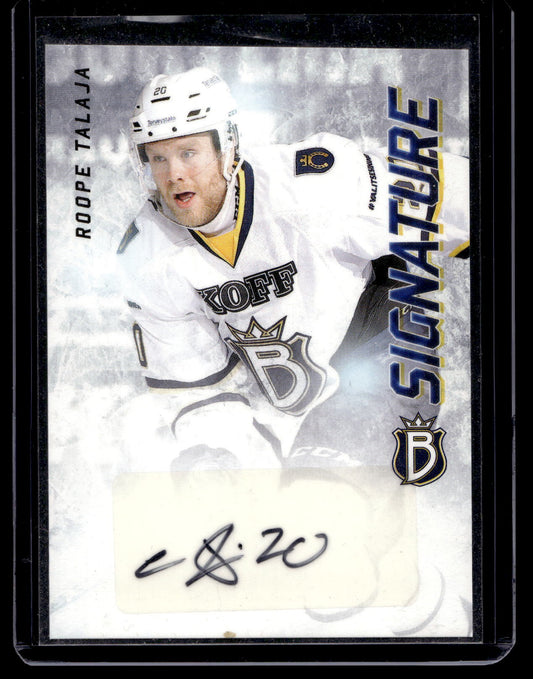 2015-16 Cardset Signature - Roope Talaja /125