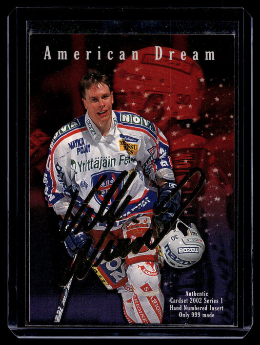 2001-02 Cardset American Dream - Ville Nieminen /999