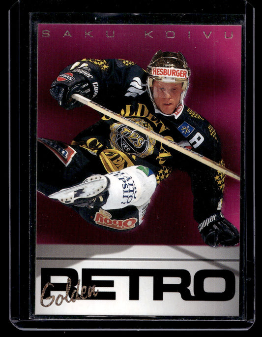 1996-97 Sisu Laser Retro Pink - Saku Koivu